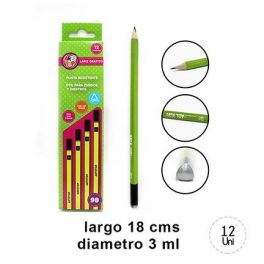 SET LAPIZ TRIANGULAR 9B CON DIP