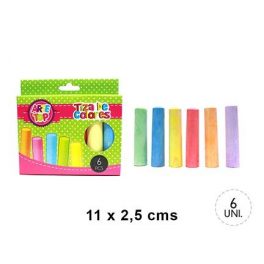 TIZAS COLORES JUMBO X6