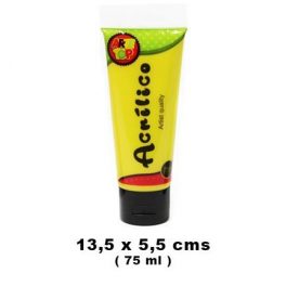 PINTURA ACRILICA 75 ML AMARILLO