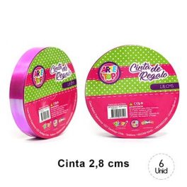 CINTA REGALO 1,8 CM FUXIA