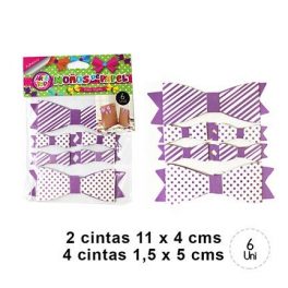 SET LAZOS LILA