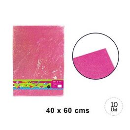 EVA GLITTER 40X60CM ROSADA