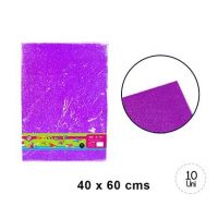 EVA GLITTER 40X60CM LILA