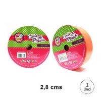 CINTA 2,8 CM NARANJO