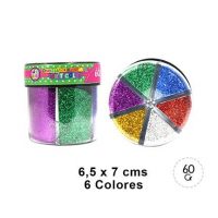 ENVASE GLITTER MULTICOLOR