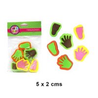 SET SELLOS MANITOS EVA