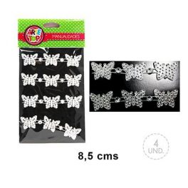 SET TIRA MARIPOSA SILVER