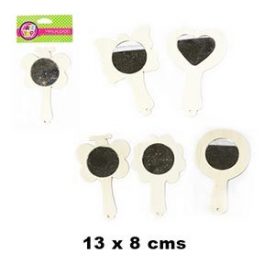 MADERA ESPEJO 6 DISENOS 8*13 CM