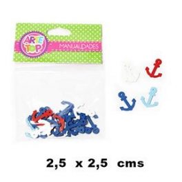 PAQUETE ANCLAS 2,5 CM 24 CMS