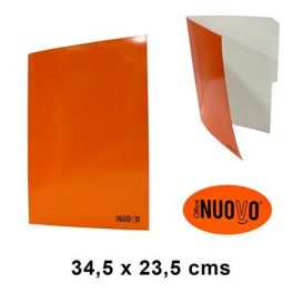 CARPETA PIGMENTADA NARANJA OFICIO