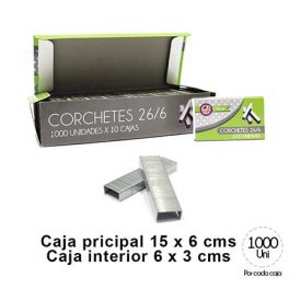 SET COCHETES 26/6 1000 UNIDADES