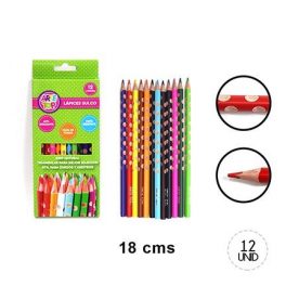 SET LAPIZ 12 COLOR SULCO 18 CMS