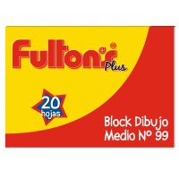 BLOCK DIBUJO MEDIO N 99 20 HJS. FULTONS