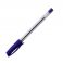 LAPIZ PASTA PTA.MEDIA 1.0MM AZUL CP TRANSPARENTE FULTONS