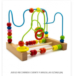 JUEGO RECORRIDO CUENTS Y ARGOLLAS EZ3062