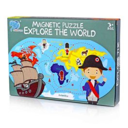PUZZLE MAGNETICO EXPLORA EL MUNDO KK1910229