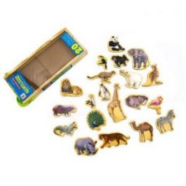 FIGURAS MAGNETICAS ANIMALES SALVAJES REF KK1903003
