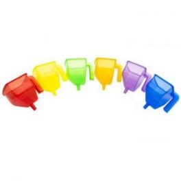EMBUDOS TRASLUCIDOS 6 PIEZAS W312C-6