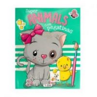 SUPER ANIMALES CON PEGATINAS CAD138