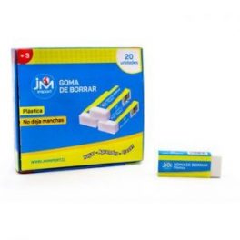 GOMA DE BORRAR 58X21X11 MM (20-800) CAJA 20 UNIDADES GOMA DE BORRAR 58X21X11 MM (20-800) CAJA 20 UNIDADES