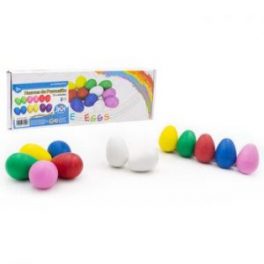 HUEVOS DE PERCUSION PLAST. 12 UNID. REF.42111 (12)