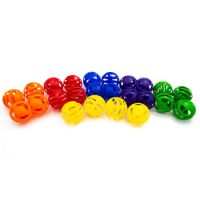 PELOTAS DE CONTRUCCION 24 UNIDADES 7.5 CM E26