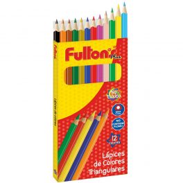 LAPICES DE COL 12 UN LARGO LARGO TRIANGULAR FULTONS