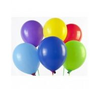 BOLSA 50 GLOBOS COLORES SURTIDOS R9