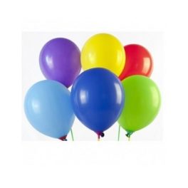 BOLSA 25 GLOBOS COLORES SURTIDOS R9