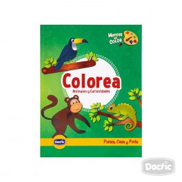 LIBRO PARA COLOREAR ANIMAL 50PAG.