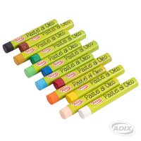 Crayon oleo Pastel 12 Colores ADIX