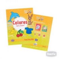 LIBRO PARA COLOREAR APRENDO COLORES 50PAG. (007) DACTIC