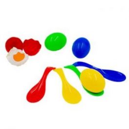 JUEGO DE EQUILIBRIO CUCHARA 4 UN. PLASTICO