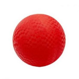 PELOTA DE GOMA 18 CM COLOR ROJO