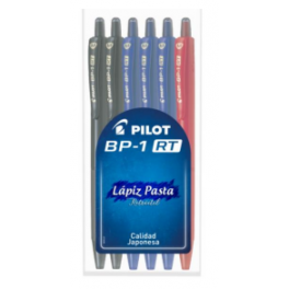 SET LAPIZ PASTA BP1 1.0 3L+2B+1R PILOT