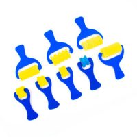 SET DE RODILLOS ESPUMA DIF.TAMANOS 8UN. (100)