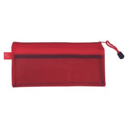 ESTUCHE ESCOLAR PVC ROJO ADIX