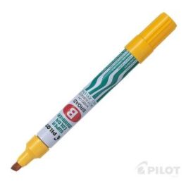 MARCADOR PERMANENTE SCA BISELADO AMARILLO PILOT