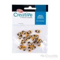ABEJA MADERA ADHESIVA 20U (027) CREATIVE