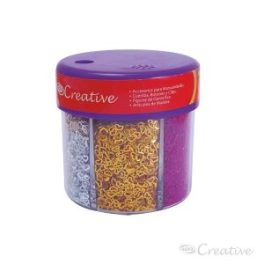 CONFETI SURTIDO DOSIFICADOR 40G (019) CREATIVE