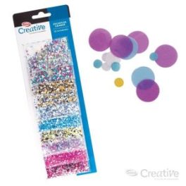 ESCARCHA GRANDE 20G 10U SURTIDO (017) CREATIVE