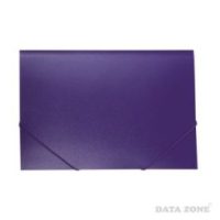 CARPETA CARTERA CON ELASTICO TAMANO OFICIO VIOLETA