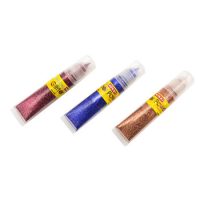 ESCARCHA ULTRA FINA TUBO 4GRS.3 COL.SURT.