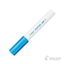 MARCADOR PINTOR FINO AZUL METALICO PILOT