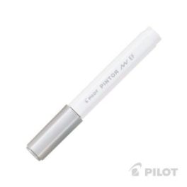 MARCADOR PINTOR EXTRA FINO PLATEADO PILOT