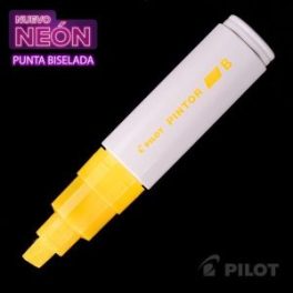 MARCADOR PINTOR BISELADO NARANJO DAMASCO NEON PILOT