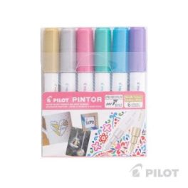 SET PINTOR EXTRA FINO 6U GD+S+PM+GM+LM+VM PILOT