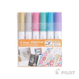 SET PINTOR FINO 6U GD+S+PM+GM+LM+VM PILOT