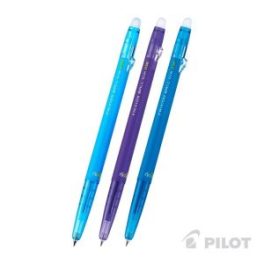 LAPIZ GEL FRIXION SLIM 0.38 3U (12) LB+V+SKL PILOT