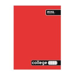 CUADERNO ROSS COLLEGE LISO 80 HJ 7mm